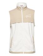 Tjm Mix Media Retro Vest Cream Tommy Jeans