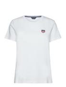 Reg Retro Shield Ss T-Shirt White GANT
