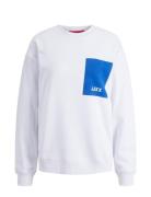 Jxavery Ls Relaxed Sweat White JJXX