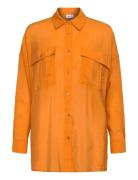 Nuelinam Ls Shirt Orange Nümph