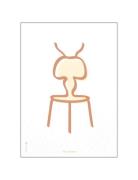 Myren Hvid Patterned Brainchild