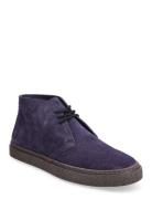 Hawley Suede Purple Fred Perry