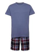 Pyjama Short Knit Blue Jockey