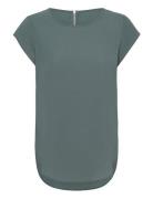 Onlvic S/S Solid Top Noos Ptm Green ONLY