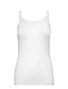 Byiane Strap Top White B.young