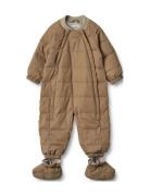 Summer Puffer Baby Suit Nunu Beige Wheat