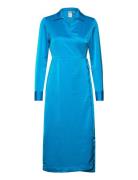 Yassigne Ls Midi Dress - Ca Blue YAS