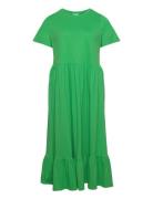 Carmay S/S O-Neck Peplum Dress Jrs Green ONLY Carmakoma