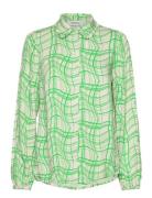 Carsenmd Print Shirt Green Modström