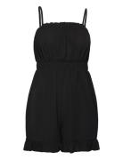 Onlnova Lux Strap Meg Playsuit Solid Ptm Black ONLY