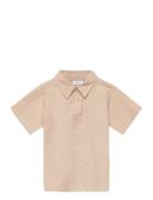 Nmmhommas Ss Shirt Beige Name It