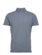 Silkeborg Stretch Polo Blue Clean Cut Copenhagen