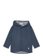 Reversible Cardigan Blue Fixoni