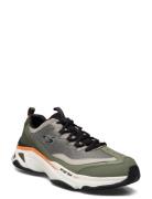 Mens Energy Racer Khaki Skechers