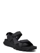 Lincoln Peak Backstrap Sandal Jet Black Black Timberland