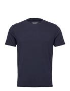 Panos Emporio Bamboo/Cotton Tee Crew Navy Panos Emporio