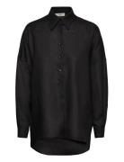 Bilbao Linen Shirt Black LEBRAND