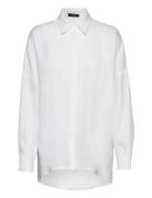 Bilbao Linen Shirt White LEBRAND