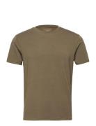 Bamboo/Cotton Crew Tee Khaki Panos Emporio