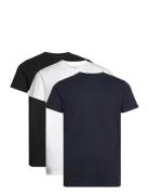 Elon Organic/Recycled 3-Pack T-Shirt Navy Kronstadt