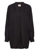 Florence Shirt Twill Black Moshi Moshi Mind