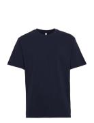 Esleaf T-Shirt - Organic Navy Enkel Studio