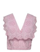 Broderie Anglaise Pink Ganni