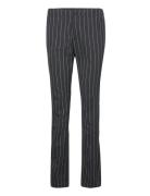 Slim Pinstripe Trousers Black Filippa K