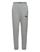 Ess Logo Pants Fl Cl B Grey PUMA