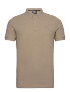 Classic Pique Polo Beige Superdry