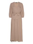 Lavatera Hania Dress Beige Bruuns Bazaar