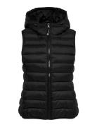 Onlnewtahoe Hood Waistcoat Otw Black ONLY