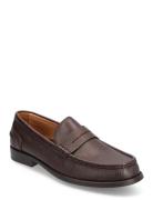 Moccasins With Leather Mask Brown Mango