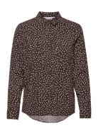 Milly Shirt Aop 9942 Brown Samsøe Samsøe