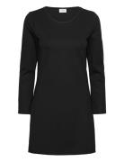 Viarmer O-Neck L/S Dress - Noos Black Vila