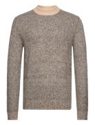 Jcospace Knit Mock Neck Sn Patterned Jack & J S