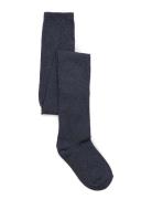 Tights, Colured Blue Melton