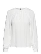 Raglan-Sleeve Blouse White Mango