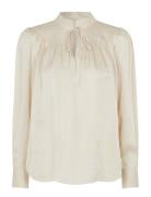 Vee Blouse Cream Second Female