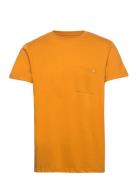 Kolding Organic Tee S/S Orange Clean Cut Copenhagen