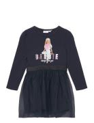 Nmfjetinna Barbie Ls Dress Box Sky Navy Name It