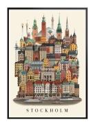 Stockholm Small Poster Patterned Martin Schwartz