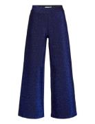 Nkfnaglitter Heavy Jersey Wide Pant Blue Name It