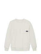 Pocket Sweatshirt White Tom Tailor