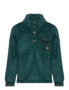 Sten Fleece Jacket Green Ebbe Kids