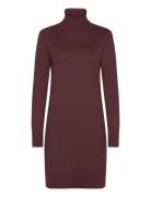 U6801, Milasz Rollneck Dress Burgundy Saint Tropez