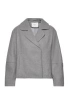 Wool Jacket Grey Rosemunde