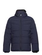 Puffer Jacket With Hood Navy Tom Tailor