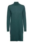 Merino Wool Dress Green Rosemunde