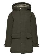 Jjchamp Parka Jacket Jnr Khaki Jack & J S